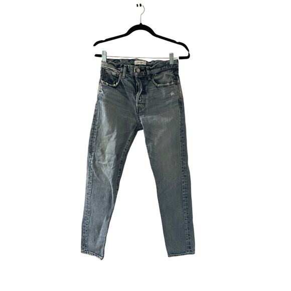 MOUSSY VINTAGE BROWNCROFT HIGH-RISE TAPERED sz 25 - Picture 1 of 8